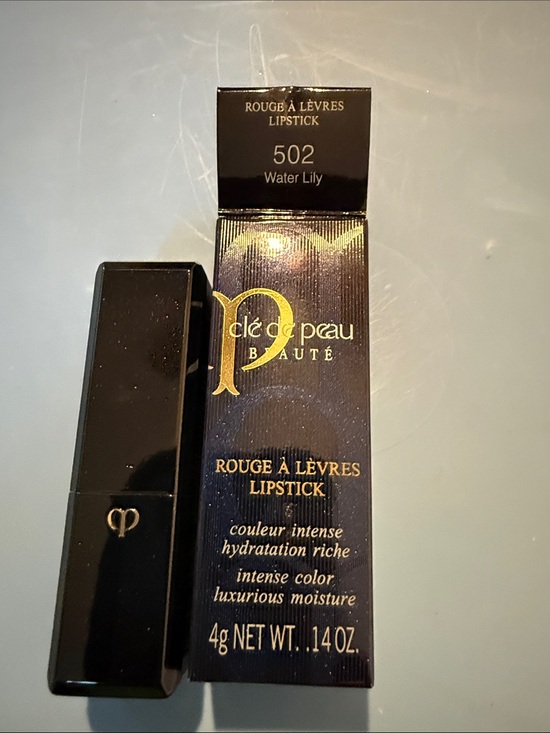 cle de peau Other - clé de peau Rouge à Lèvres Lipstick 502 Water Lily - Black & Gold Packaging